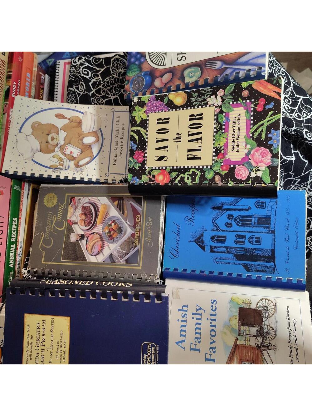 Lot of 1990's cookbooks